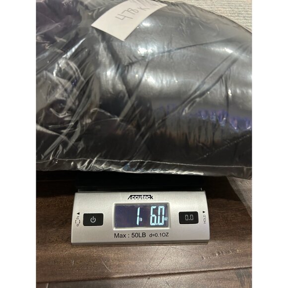 Time And Tru Womens Black Puffer Jacket Lightweight Recycled Materials Sz 2X - Picture 10 of 10